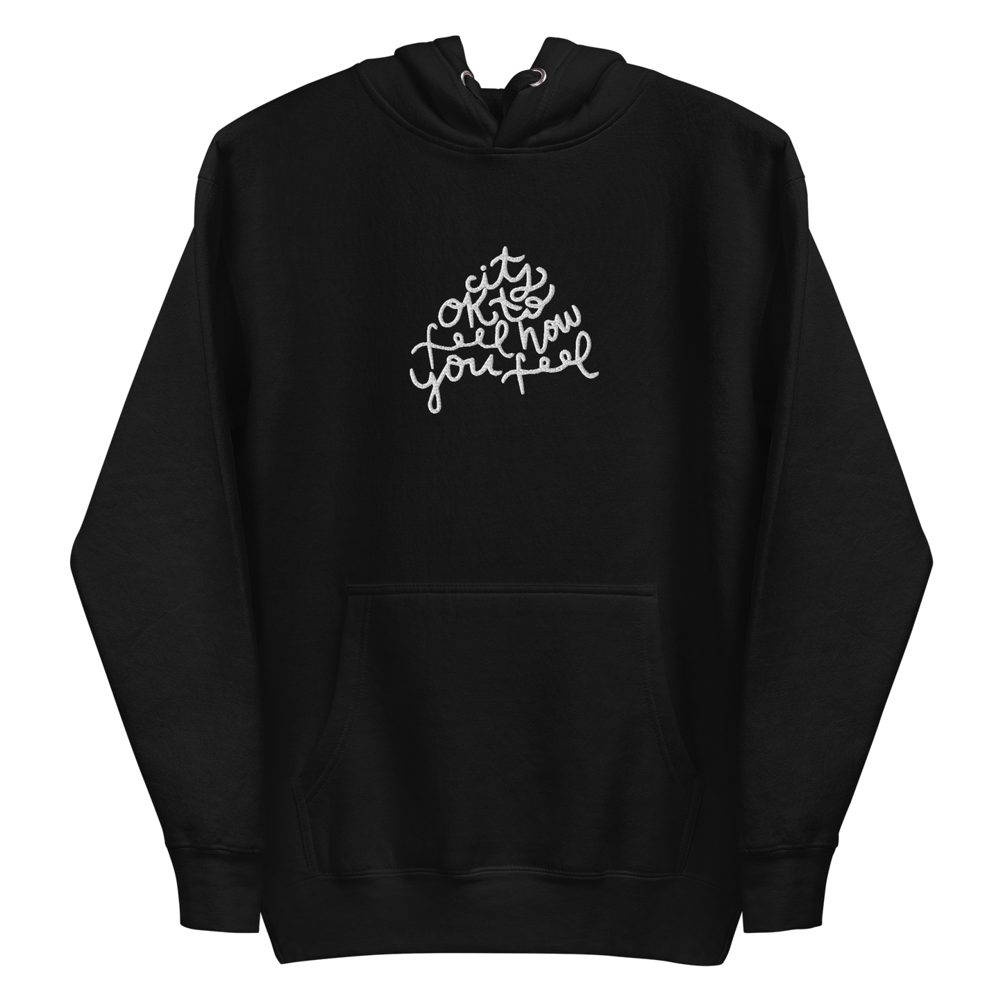 It's Ok Calligraphy Hoodie