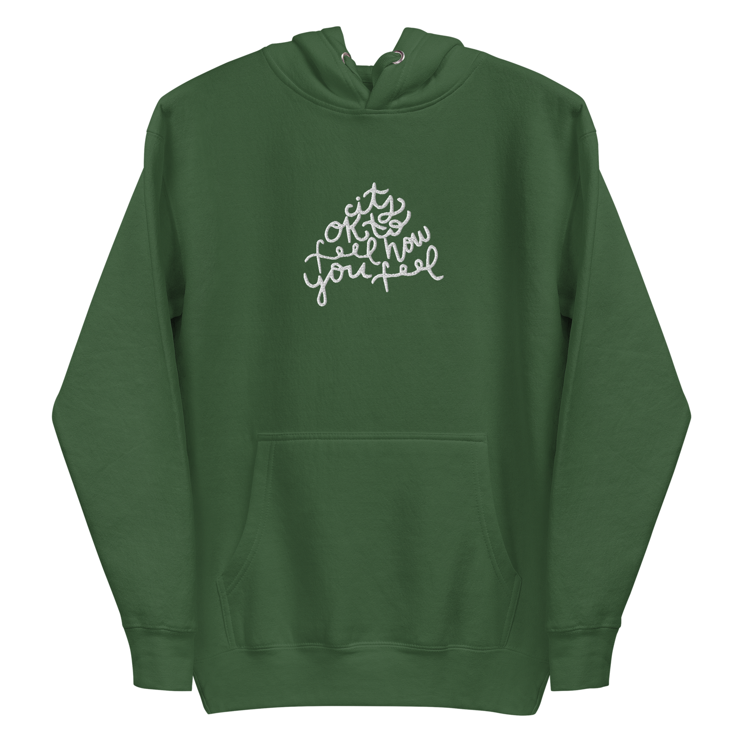 It's Ok Calligraphy Hoodie