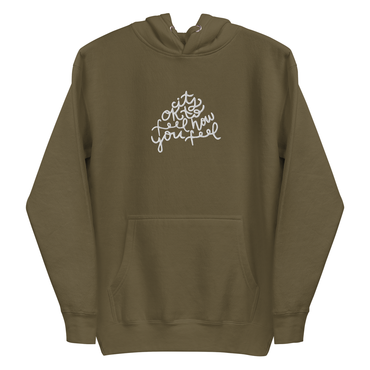 It's Ok Calligraphy Hoodie