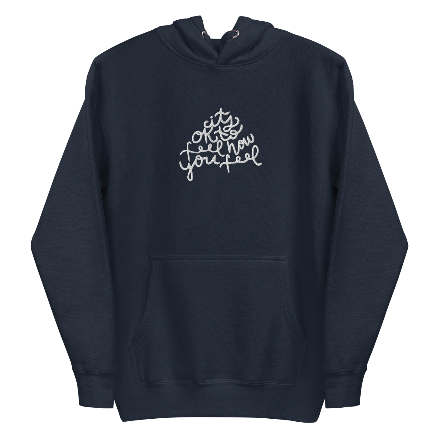 It's Ok Calligraphy Hoodie